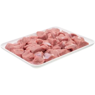 Kalb Ragout geschnitten offen