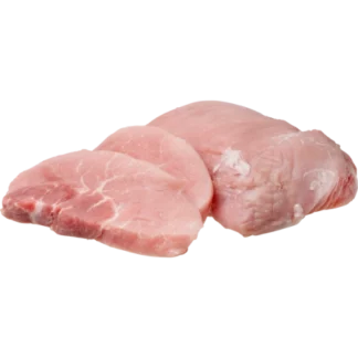 Schwein Huft Schnitzel vac