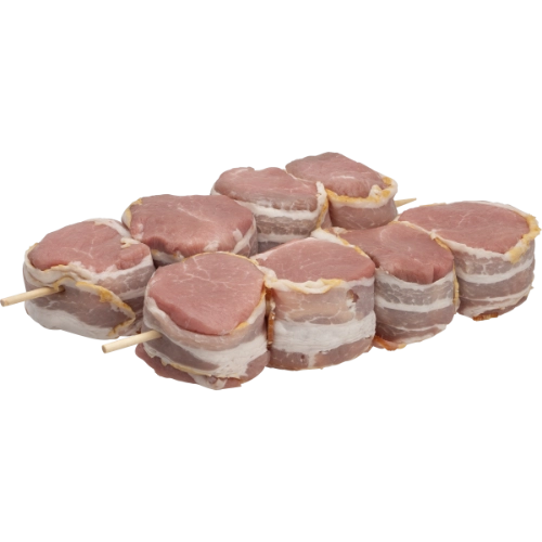 Schwein Filet Spiessli Party mit Speck